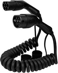 Portable 50A EV Charging Cable - Type 2 to Type 2, 5m Length, IEC 62196 Compliant